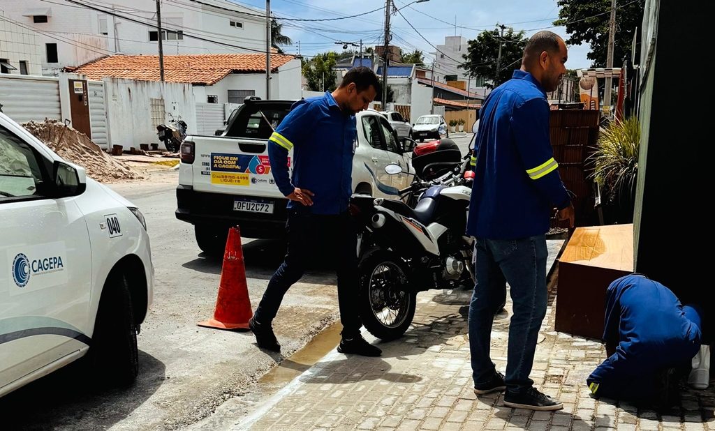 Cagepa inicia fiscalização para coibir furto de água em praias de João Pessoa e Cabedelo