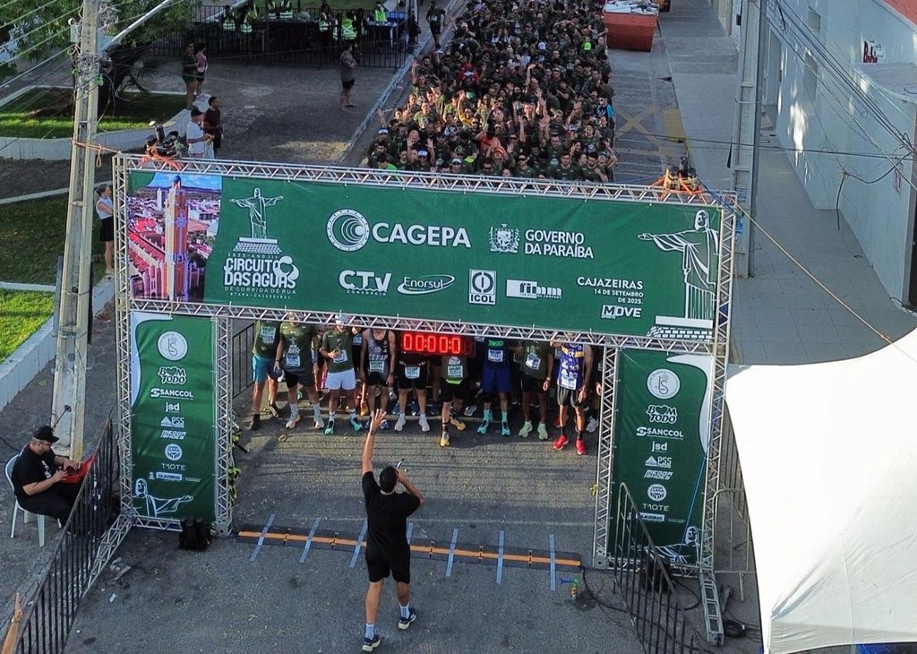 Circuito das Águas 2025: etapa de Cajazeiras reúne 600 atletas em provas de 5 km e 10 km